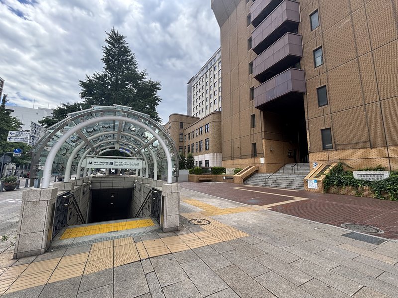 みなとみらい線 日本大通り駅 情文センター口 直結出入口
